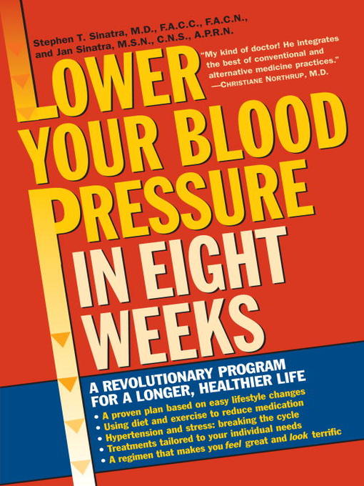 Cover image for Lower Your Blood Pressure in Eight Weeks